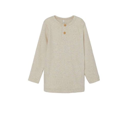 NAME IT MINI longsleeve NMMKAB beige melange