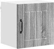 vidaXL Wandkast LUCCA Grijs Sonoma Bewerkt Hout 40 x 31 x 40 cm