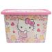 STOR Hello Kitty opbergdoos met kliksluiting, 7 liter