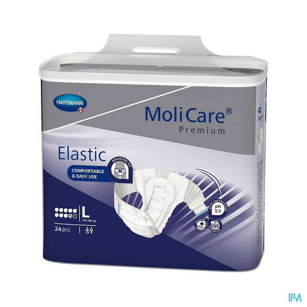 MoliCare Premium Elastic 9 Drops Large - 24 stuks