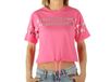 Pyrex Maglia Corta Femme En Jersey Fuchsia Fluo, taille XS Femme couleur Fuchsia