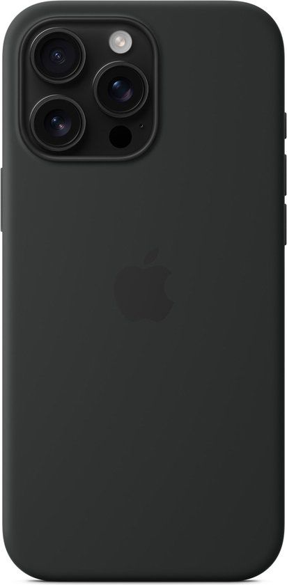 Apple Silicone Backcover MagSafe iPhone 16 Pro Max - Black