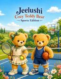 Jeelushi: Cozy Teddy Bear - Sports Edition Coloring Book