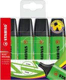 STABILO Stabilo Boss Original Markeerstift Groen 4 Stuks