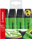 STABILO Stabilo Boss Original Markeerstift Groen 4 Stuks