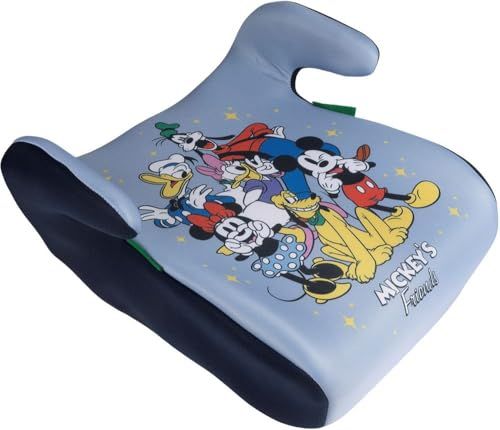 Tataway Mickey And Friends I-Size ECE R129 Autostoeltje Voor Kinderen, 126-150 Cm, 22-36 Kg, 6-12 Jaar Oud, Groep 3, Licht En Gemakkelijk Mee Te Nemen - Afneembaar En Wasbaar