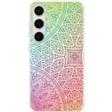 Samsung Galaxy S24 Mandala pastel verstevigd hoesje met sublimatie bedrukking