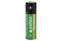 Cofan Oplaadbare batterijen, model 1,2 V AA Ni-MH 2300 mAh, blisterverpakking met 4 batterijen