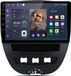 Junsun Peugeot 10-inch Carplay Android 15 autoradio voor Peugeot 107, Citroën C1, Toyota Aygo (2005-2014) met GPS-navigatie, Bluetooth, Wi-Fi, stuurwielbediening, DAB+, RDS, USB en DSP. Geheugen: 2GB + 32GB