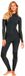 Roxy 2024 Dames Swell Series 5/4/3mm Borst Ritssluiting Wetsuit Zwart