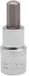 SOCKET Irimo Bus Met Punt 1/2´´ Zeshoekig 10 Mm 60 Mm Zilver