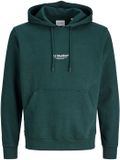 JACK & JONES JJESOHO SWEAT HOOD NOOS Heren Sweatshirt Scarab S
