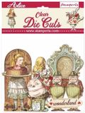 Stamperia Alice Through the Looking Glass Clear Die Cuts (DFLDCP11)