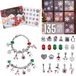 Jojoy Adventskalender Sieraden - Kerst Sieraden - Armbandjes - 22 Bedels - 2 Armbanden - ADVENTSNOW