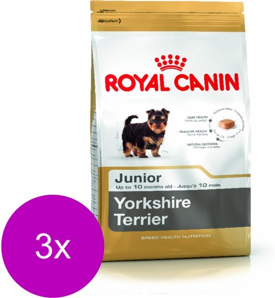 Royal Canin Yorkshire Terrier Junior - Hondenvoer - 3 x 1.5 kg
