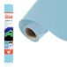 Siser® Stripflock PRO blauwe vellen, 30 cm x 0,5 m, vinyl om op te strijken, gevlokt voor de personalisatie van stoffen, kleding en accessoires, creatieve hobby's, gemakkelijk te snijden