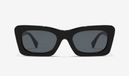 Hawkers Lauper Zonnebril Rechthoekig Unisex Zwart Acetaat UV400
