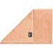 Cawo Cawo Pure Uni Serviette de visage 30x30 cannelle
