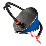 Intex 68610E Giant Bellows Voetpomp, luchtpomp, 30 cm, met 3 opzetstukken, zwart