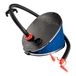 Intex 68610E Giant Bellows Voetpomp, luchtpomp, 30 cm, met 3 opzetstukken, zwart