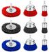 Omgoods - Jeu de 9 brosses en nylon pour perceuse