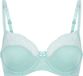 Hunkemöller Dames Lingerie Niet-voorgevormde beugel bh Sophie - Blauw - maat D85