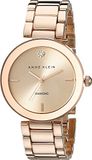 Anne Klein armbandhorloge met echte diamant wijzerplaat, AK/1362RGRG