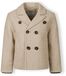 Minoti jongens winterjas - beige dubbele rij