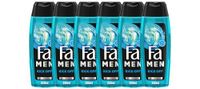 Fa Perfect Wave Shampoo, Douche, 250 ml, 6 stuks