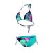 ARENA Dames waterprint bikini driehoek tweedelig dames