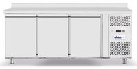 Hendi Arktic Vrieswerkbank RVS 3 Deurs 420L Profi Line