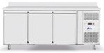 Hendi Arktic Vrieswerkbank RVS 3 Deurs 420L Profi Line