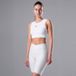 Acelera Intermediate Dames Fietsshort met Zeem - Wit - Maat XL