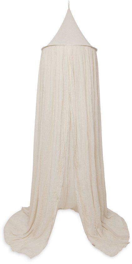 Jollein Klamboe - Voor Baby Bed – 245cm - Cosy Check - Nougat/Sand