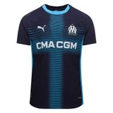 PUMA Olympique de Marseille 25/26 authentiek uitshirt pour Hommes, Bleu, Taille L