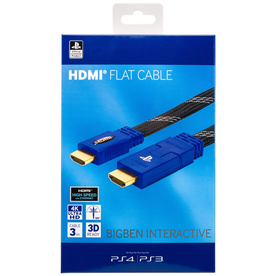 BigBen PlayStation HDMI kabel voor PS4/PS3