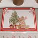 PETTI Artigiani italiani - Kerstfornuisafdekking, fornuisafdekking voor kerstkeuken, fornuisafdekking 50 x 70 cm, afdekplaat voor fornuis, beer, 100% Made in Italy