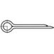 TOOLCRAFT ISO 1234 staal, gegalvaniseerd, splitpennen, afmeting: 2,5 x 16 16 mm 500 stuk(s)