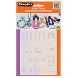 Cleopatre Harsvorm Bohemian voor het maken van sieraden, transparant, eenheidsmaat
