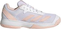 Adidas Courtflash Tennisschoenen Junior Wit - Beige Unisex Kinderen Maat 33