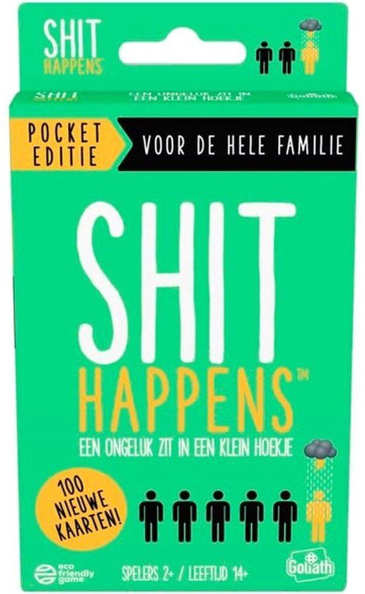 Goliath Shit Happens - Familie Editie - 110 Kaarten