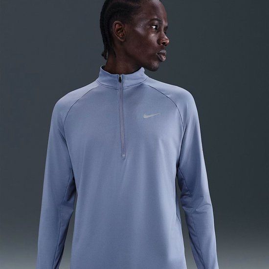 Nike Stride Dri-Fit Hardloopsweater Heren Lila M