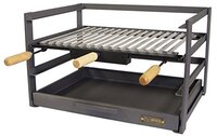 IMEX EL ZORRO 71477.0 Grill met grill, zwart, 46 x 41 x 35 cm