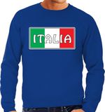 Bellatio Decorations Shoppartners Bv Italie / Italia landen sweater blauw heren - S