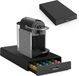 Brasq Capsulehouder voor Nespresso Capsules - Opbergbox met Lade - 50 Cups - Zwart