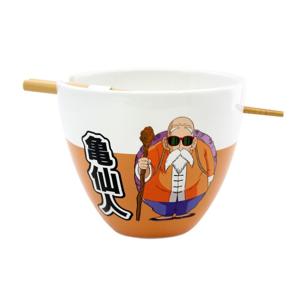 Just Funky Master Roshi Ramen Bowl with Chopsticks - Dragon Ball Z