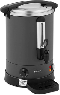 Royal Catering waterkoker - 13.5 L - 2500 W - Lekbak - Grijs