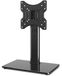 Merkloos Tv standaard Tafelstandaard Draaibaar en in hoogte verstelbaar Gehard glas Max 30 kg 23 tot 43 inch