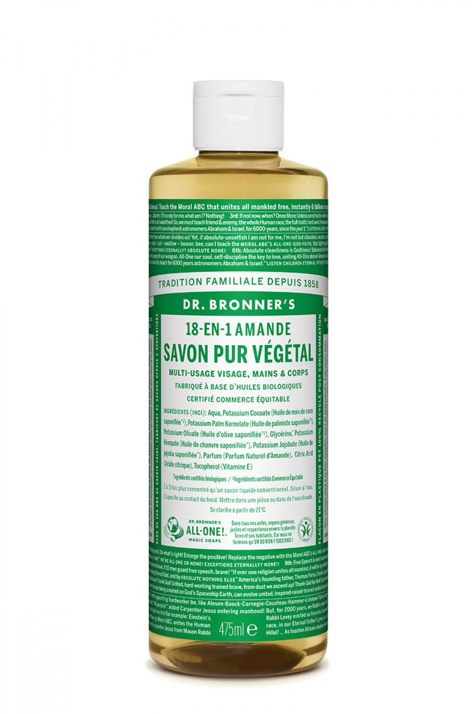 Dr. Bronner's Almond Zeep 475 ml