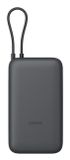 Xiaomi Powerbank 20000mAh - 22.5W Snelladen - Geïntegreerde USB-C Kabel - Donkergrijs